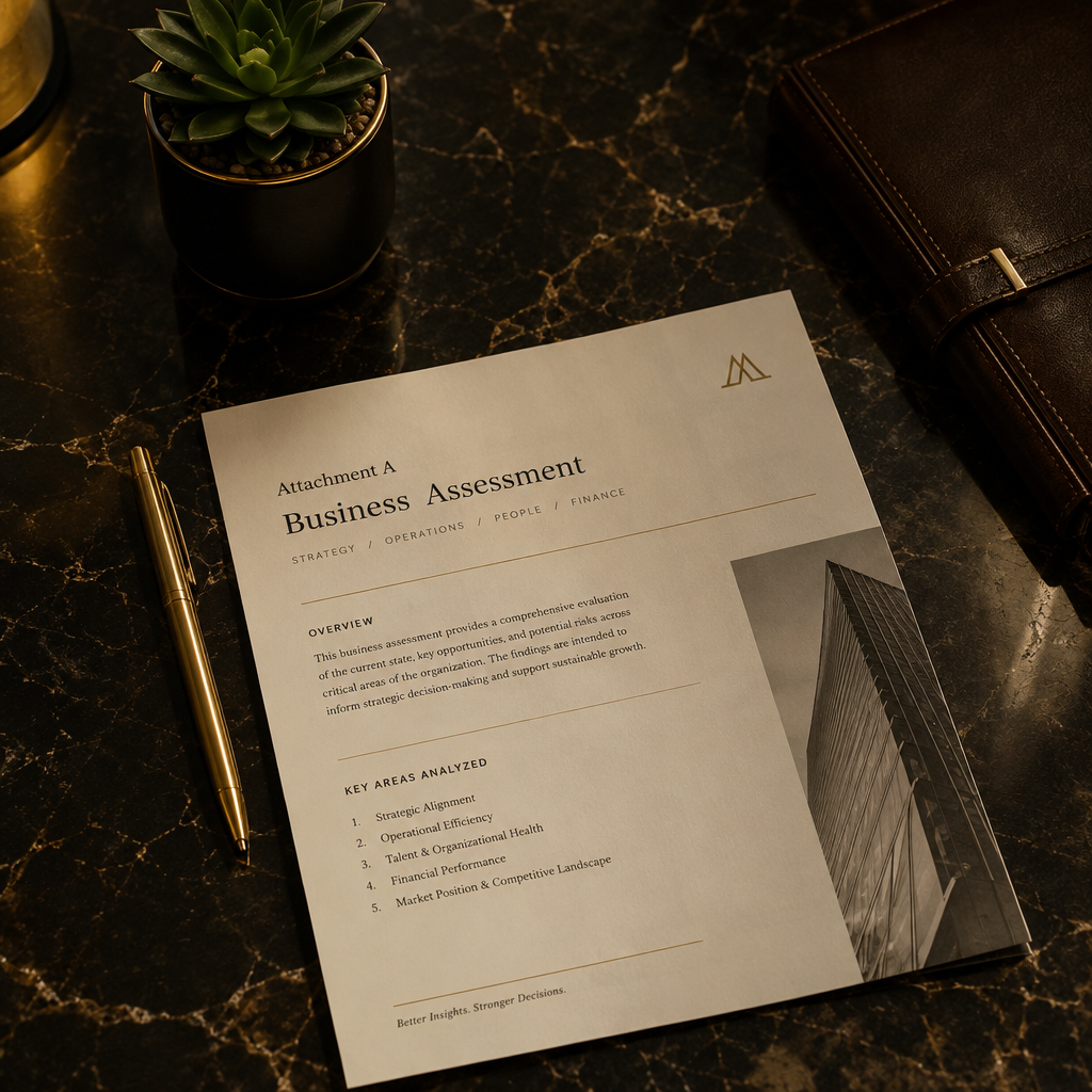 Attachment Style in Business — premium editorial flat lay