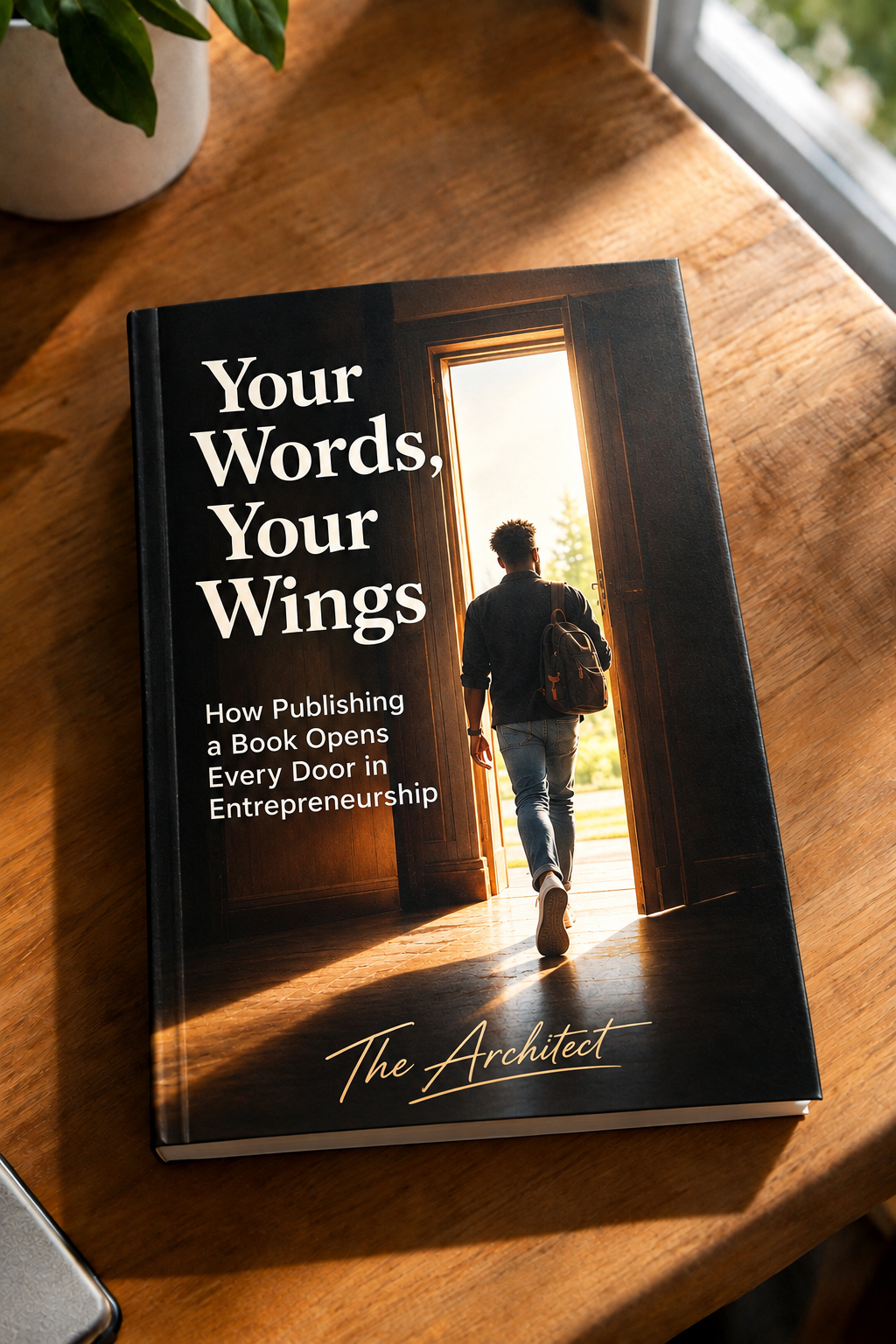 Your Words, Your Wings — with The Architect signature